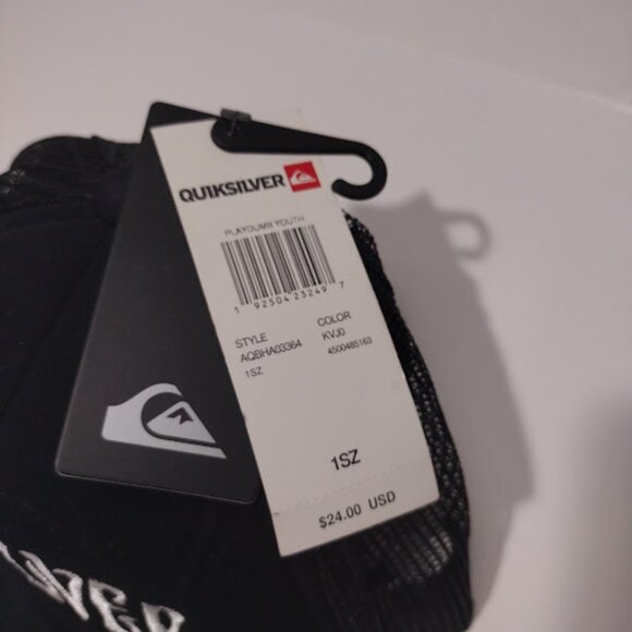 QUICKSILVER TRUCKERS CAP BASEBALL HAT SNAPBACK - Picture 2 of 3